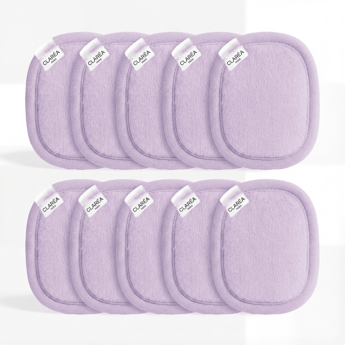 5 Pads Démaquillant & Réutilisable - Doux & écologiques