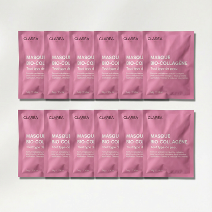 Masques au Bio-Collagène – Hydratation Profonde & Réduction des Ridules