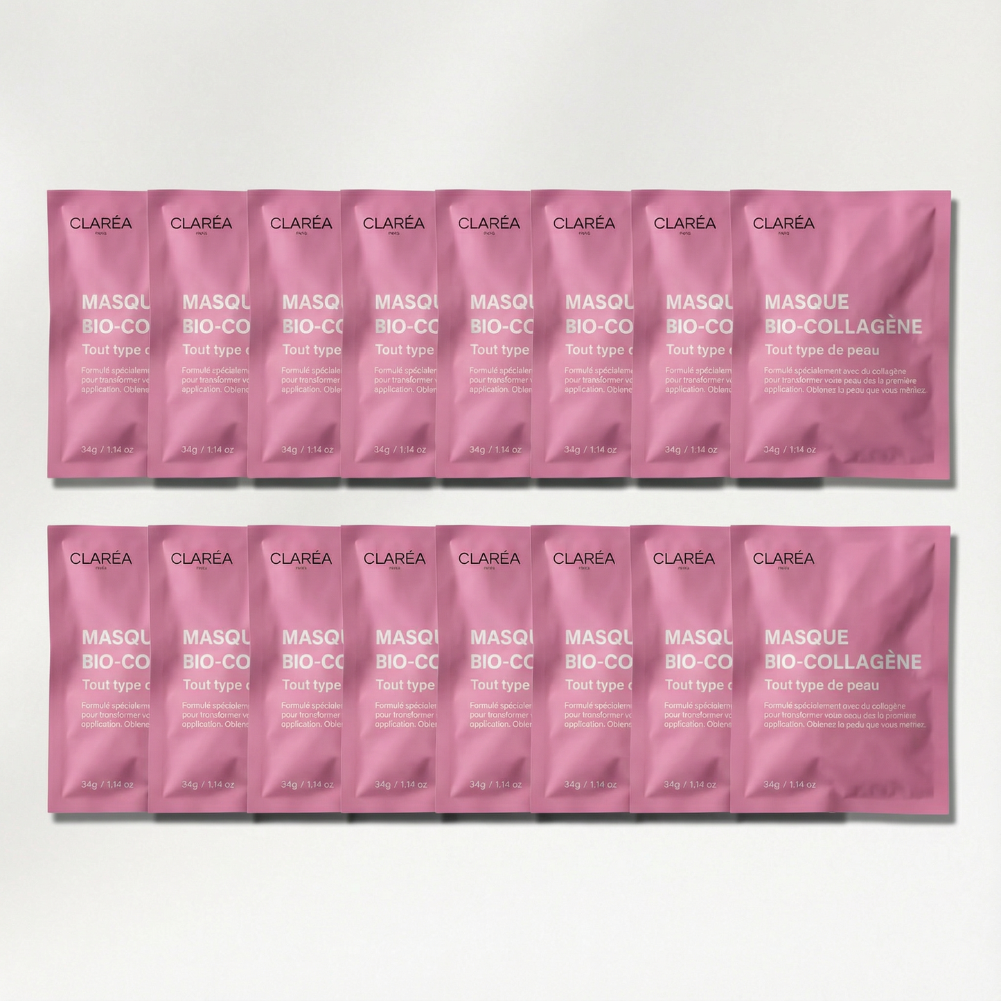 Masques au Bio-Collagène – Hydratation Profonde & Réduction des Ridules