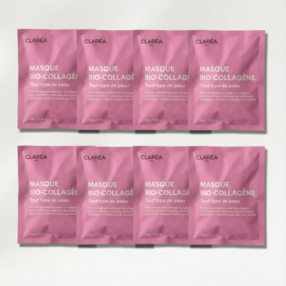 Masques au Bio-Collagène – Hydratation Profonde & Réduction des Ridules