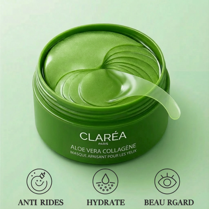 Patchs Anti-Cernes à l'Aloe Vera - Idéal pour cernes, poches et regard fatigué