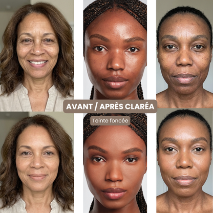 Fond de teint 2-en-1 avec pinceau intégré